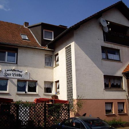 Landgasthof Zur Linde Munchhausen Esterno foto