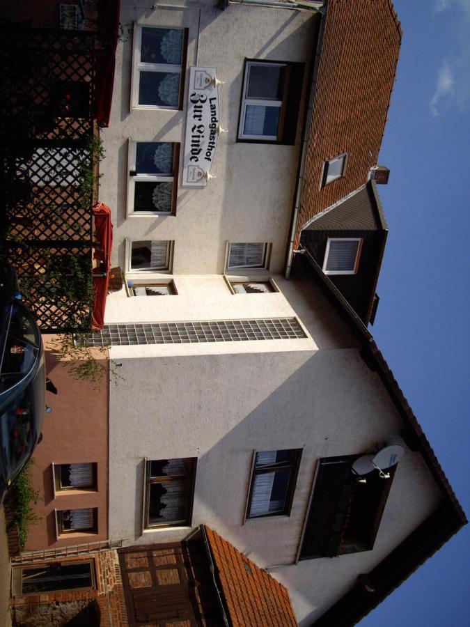 Landgasthof Zur Linde Munchhausen Esterno foto