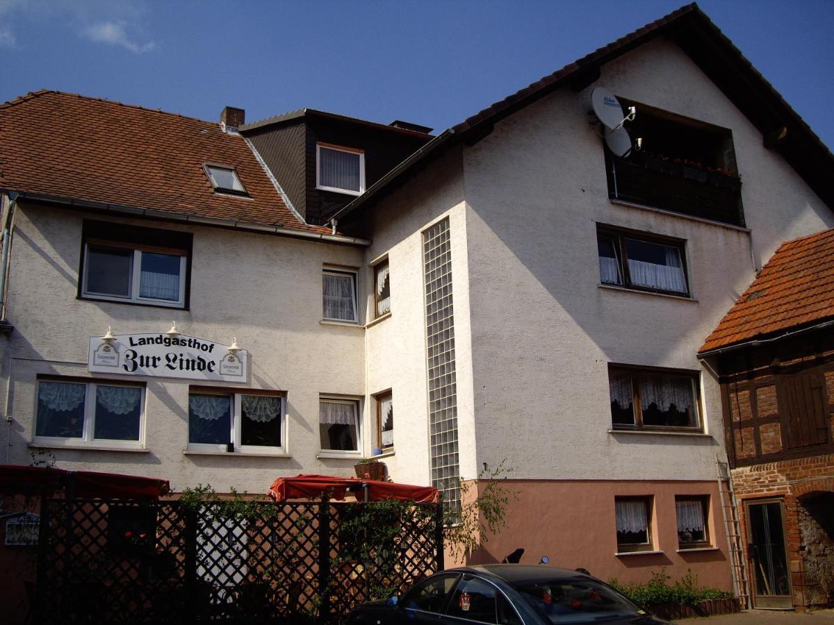 Landgasthof Zur Linde Munchhausen Esterno foto